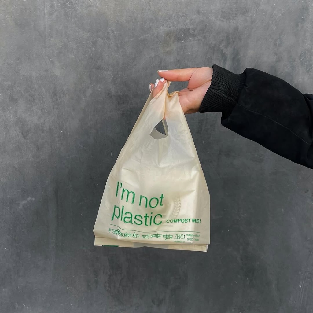 Eco Leaf Polymers Compostable Bag